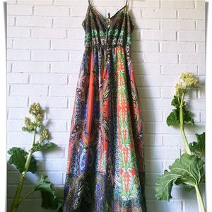 70's Paisley Maxi